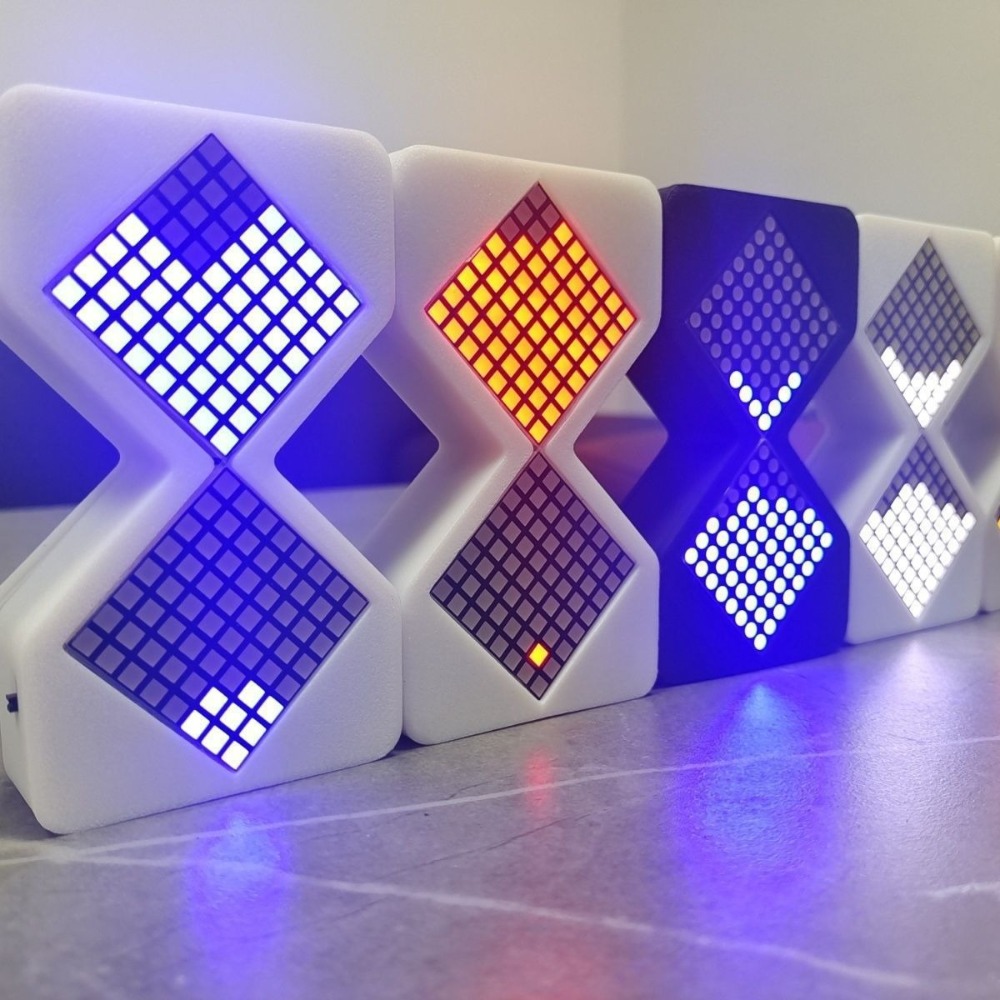Home Automation System Diy - Cyber Style LED Electronic Hourglass 1-30