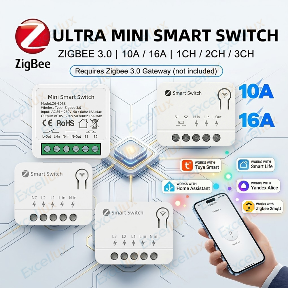 Diy Home Automation Controller - Mini Zigbee Smart Switch Module DIY