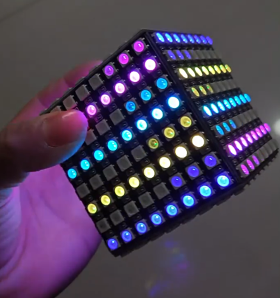 Rgb Led Matrix 8X8 - WS2812B 8x8 64Bit RGB LED Matrix