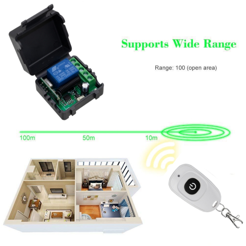 433MHz DIY Wireless Switch DC  – Diy Home Automation Controller Bewertung und Preis