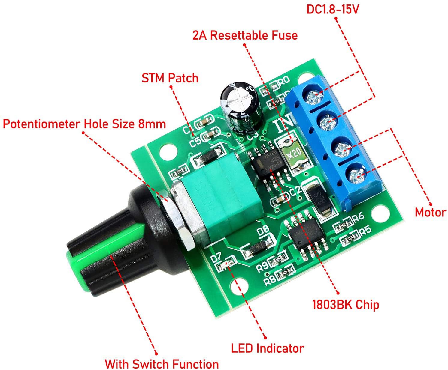 2PCS / 4PCS / 6PCS 1.8V 3V 5V  – Level Shifter 3.3V Bewertung und Preis