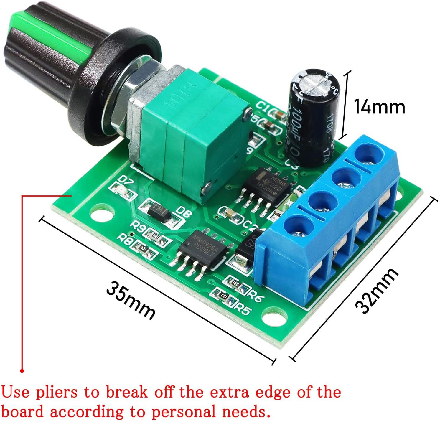 2PCS / 4PCS / 6PCS 1.8V 3V 5V  – Level Shifter 3.3V Bewertung und Preis