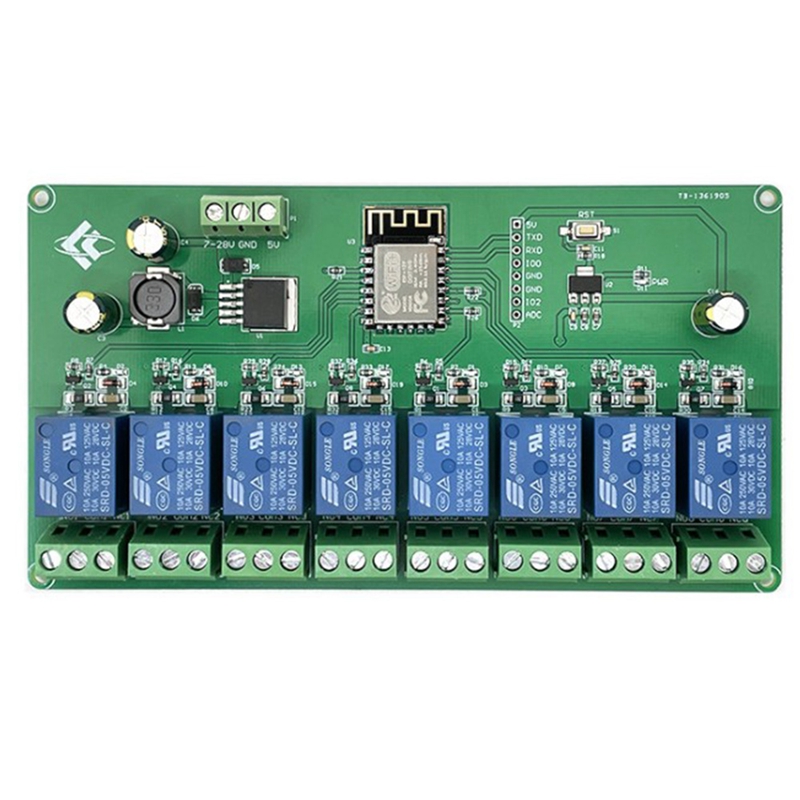 ESP8266 WIFI 8 Channel Relay M – Relay 8 Channel Board Bewertung und Preis