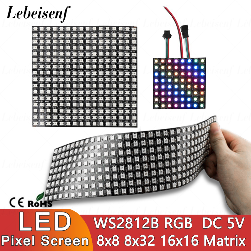 LED Digital Pixels Screen WS28 – Rgb Led Matrix 8X8 Bewertung und Preis