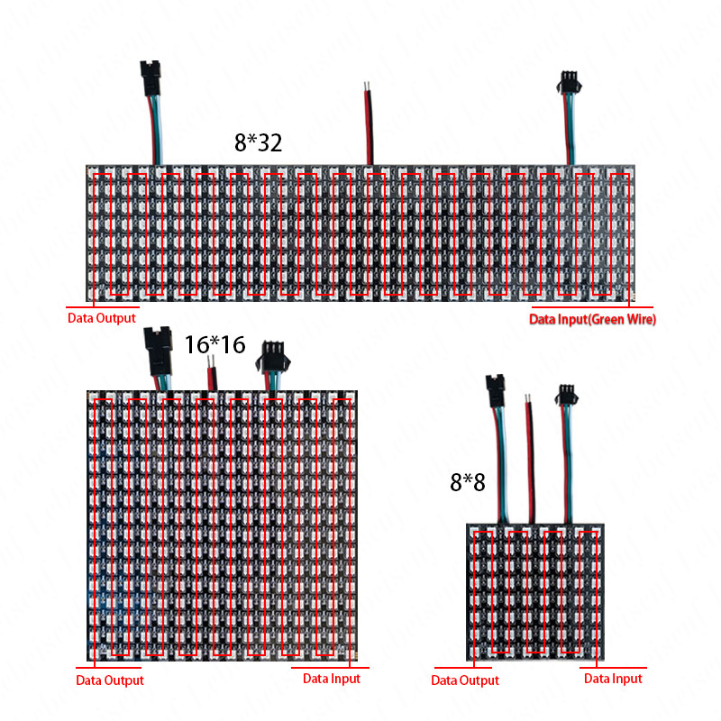 LED Digital Pixels Screen WS28 – Rgb Led Matrix 8X8 Bewertung und Preis