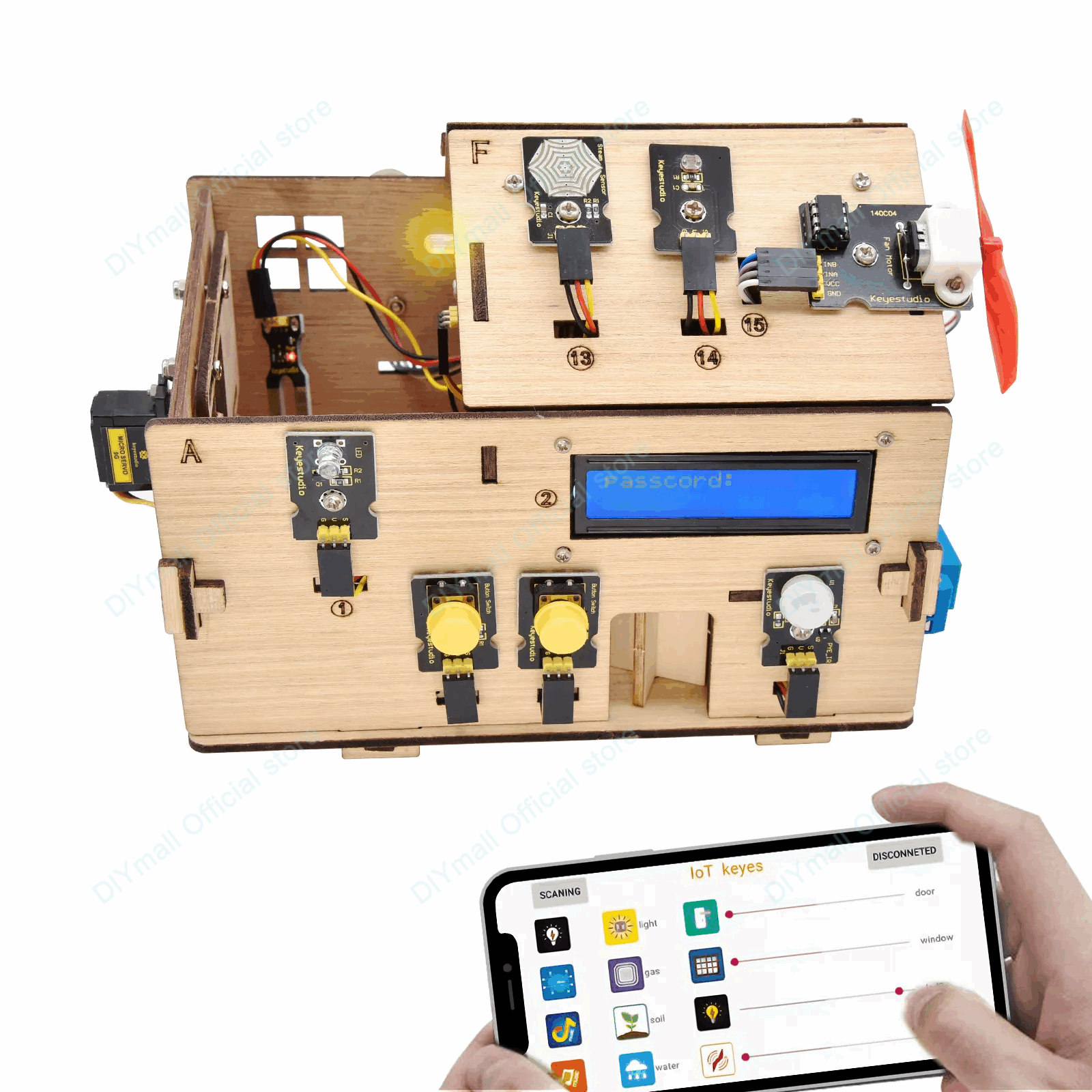 Keyestudio Smart IoT Home Kit  – Smart Home Automation Diy Bewertung und Preis