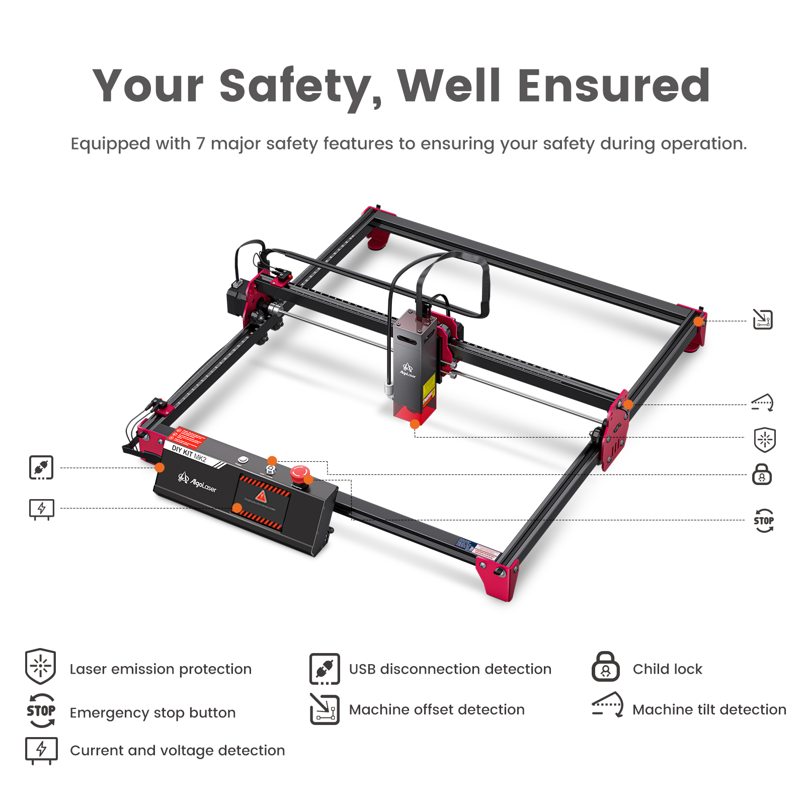 AlgoLaser Laser Engraving Mach – Diy Automation Bewertung und Preis