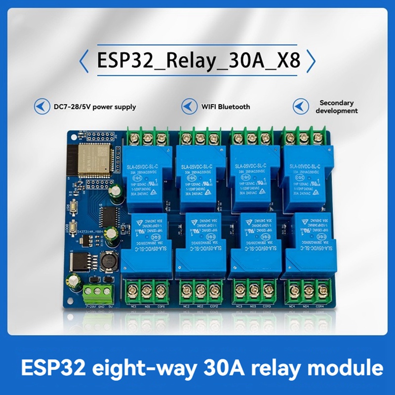 8 Channel Relay Module 30A DC7 – Relay 8 Channel Board Bewertung und Preis