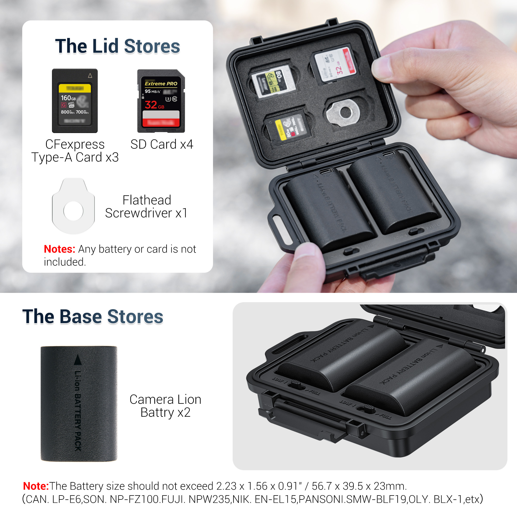 JJC Camera Battery Memory Card – Home Assistant Sd Bewertung und Preis