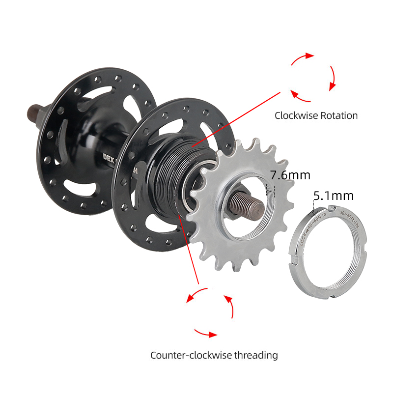Bicycle Fixed Gear 13T 14T 15T – Matter Hub Thread Bewertung und Preis