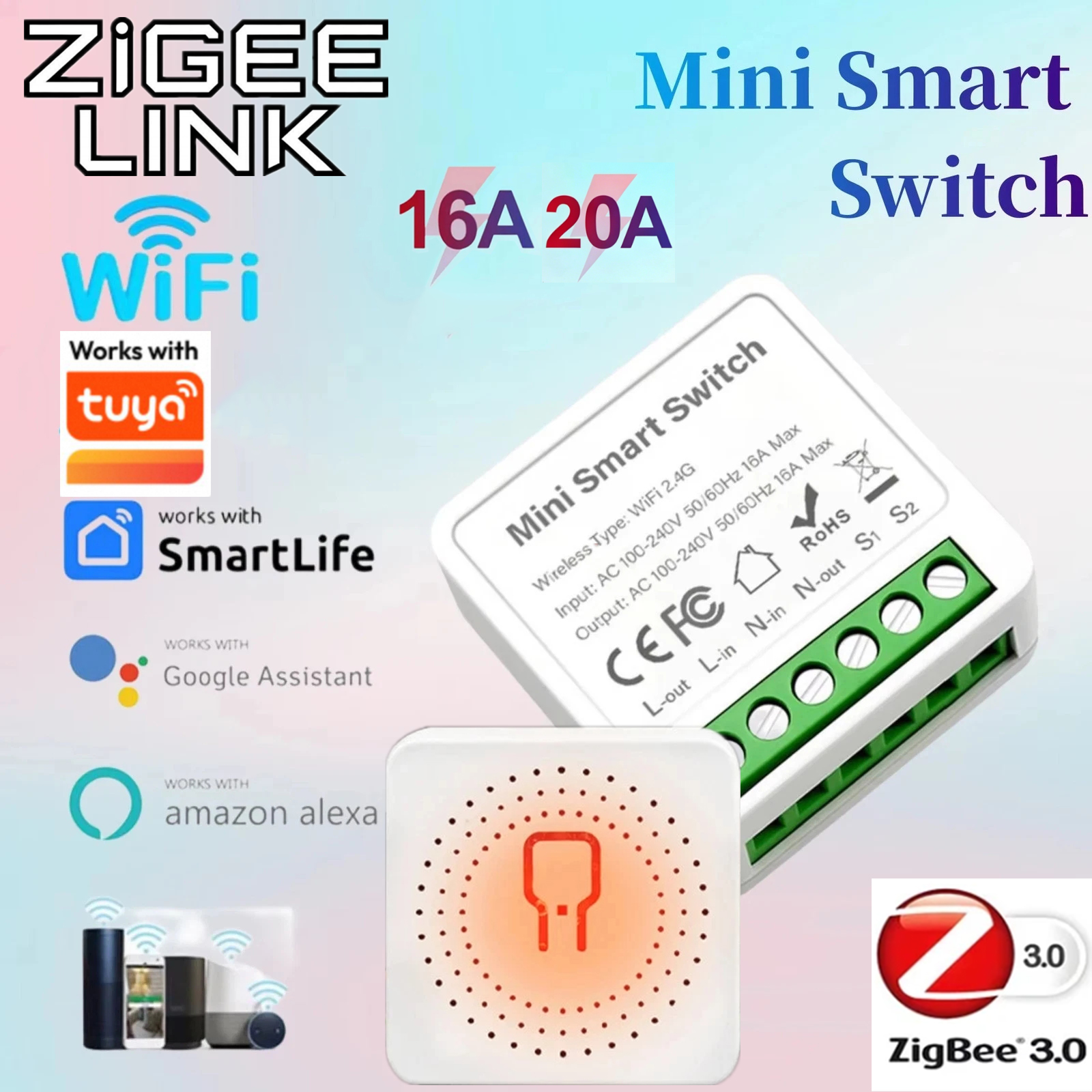 For Tuya Mini Smart WiFi Switc – Diy Home Automation Controller Bewertung und Preis