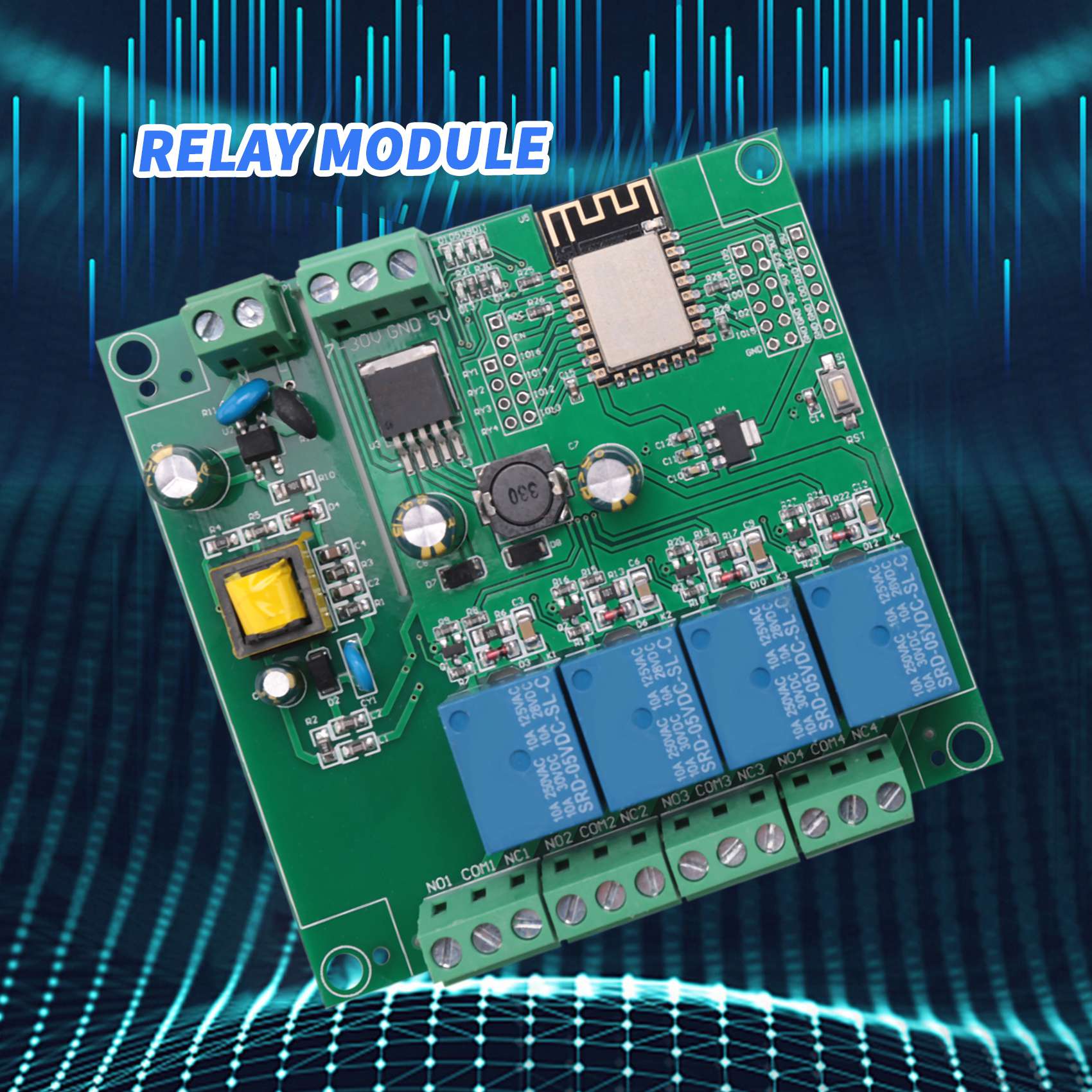 SCLS ESP8266 Wireless WIFI 4 C – Relay 8 Channel Board Bewertung und Preis