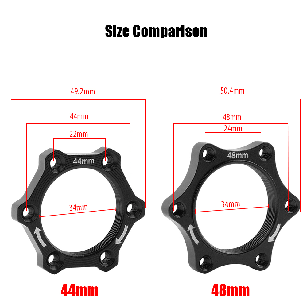 2pcs Bicycle Bike 44mm 48mm Fr – Matter Hub Thread Bewertung und Preis