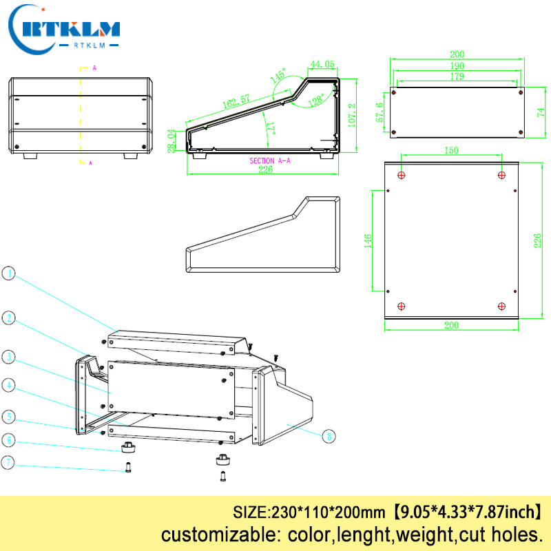DIY Iron Electric Box 230x110x – Home Automation Diy Projects Bewertung und Preis