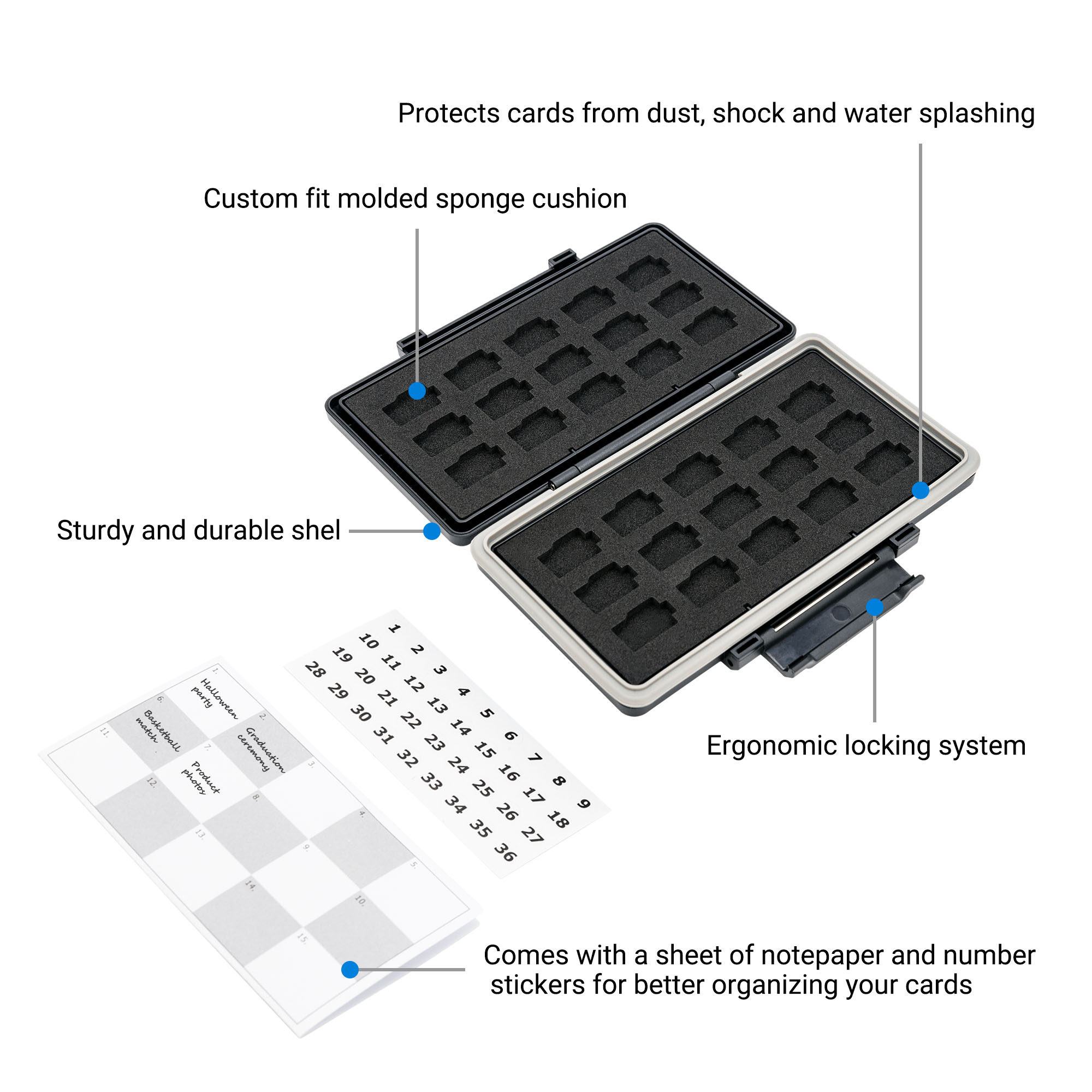 30 Slots Micro SD Card Case Wa – Home Assistant Sd Bewertung und Preis
