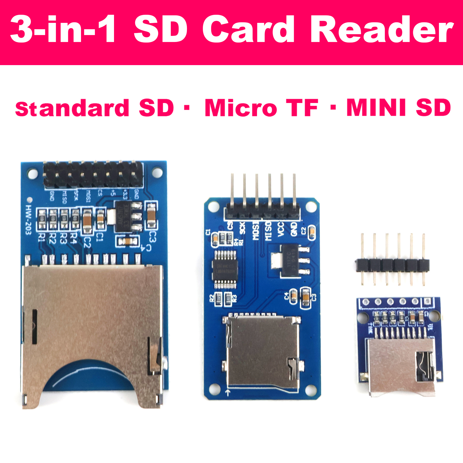 SD Card Reader Module Micro TF – Level Shifter 3.3V Bewertung und Preis