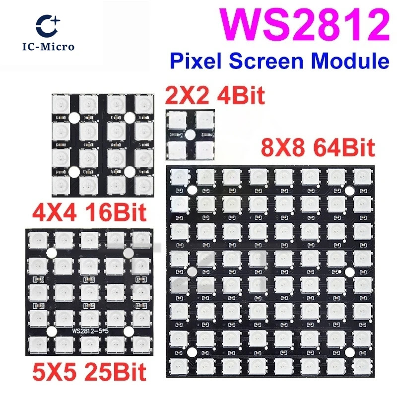 NEW WS2812 LED 5050 RGB 8x8 LE – Rgb Led Matrix 8X8 Bewertung und Preis