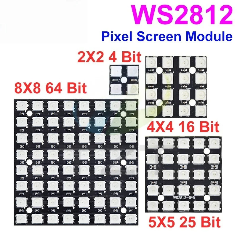 NEW WS2812 LED 5050 RGB 8x8 LE – Rgb Led Matrix 8X8 Bewertung und Preis