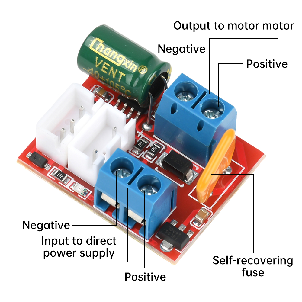 DC Motor PWM Speed Controller  – Level Shifter 3.3V Bewertung und Preis
